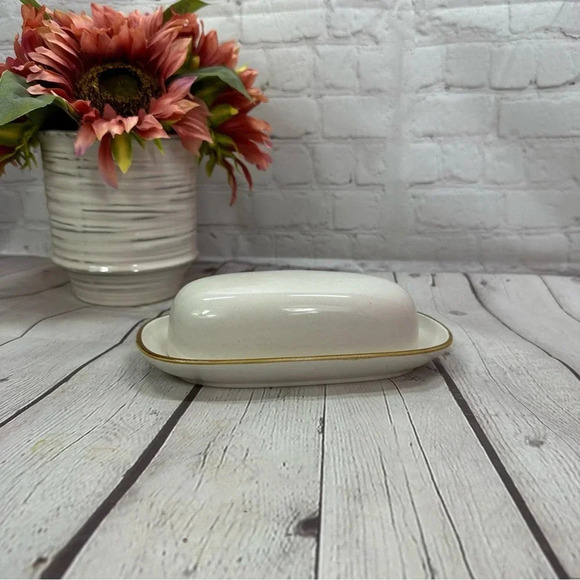vintage de ville designer collection by jon paul covered butter dish - Picture 1 of 10